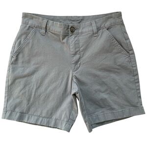 Chubbies Flat Front Regular Fit Chino Shorts Gray 7”